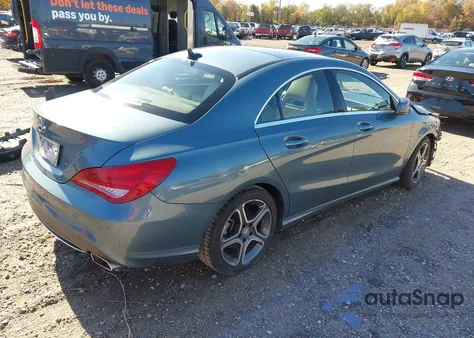2014 Mercedes-Benz Cla 250 z USA, uszkodzony, nr VIN WDDSJ4EB2EN044878